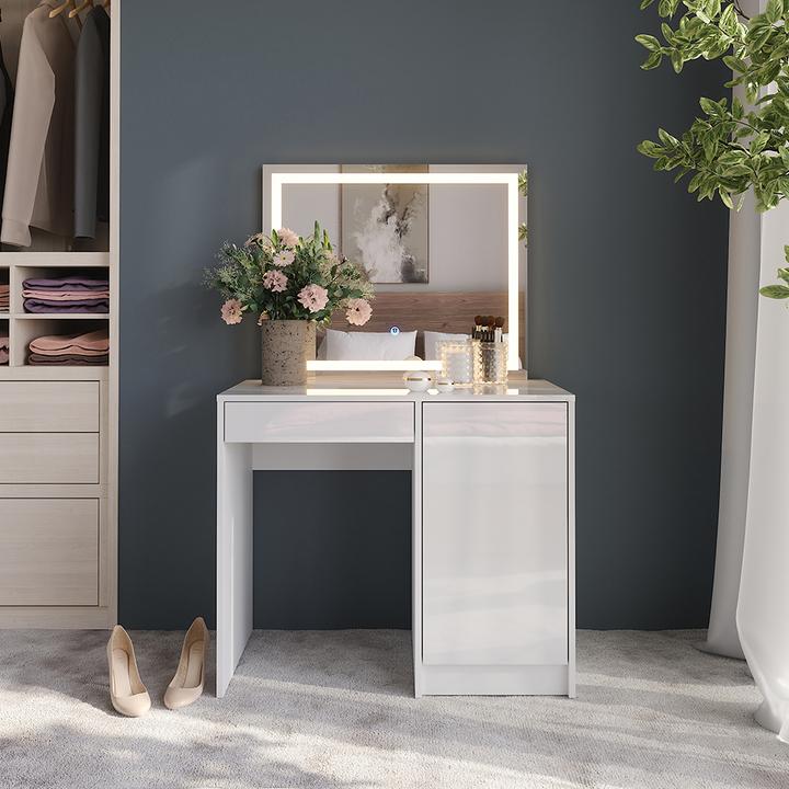 Actual product image Vicco Sherry with LED mirror