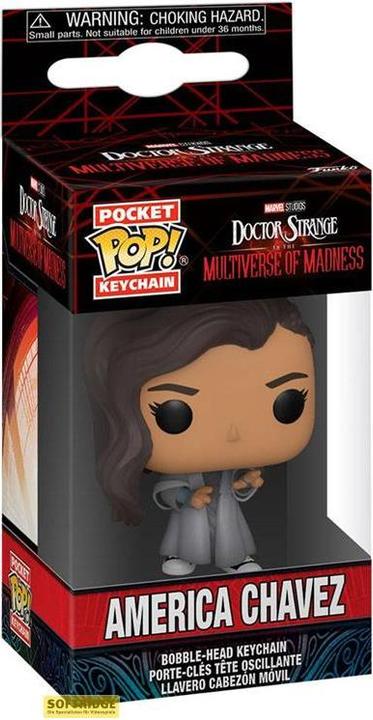 Actual product image Funko Portachiavi Pop! Dr Strange 2 : America Chavez (B)