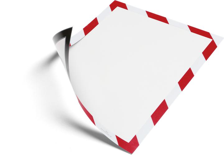 Produktbild Durable MAGNETRAHMEN SECURITY A4 rot/weiss (A4)