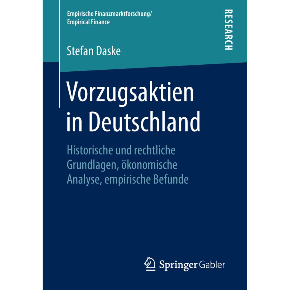 Vorzugsaktien in Deutschland, Fachbücher von Stefan Daske
