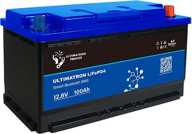 Produktbild Ultimatron ULS-12V-100Ah LiFePO4 Versorgungsbatterie (Heater) (12 V, 100 Ah)