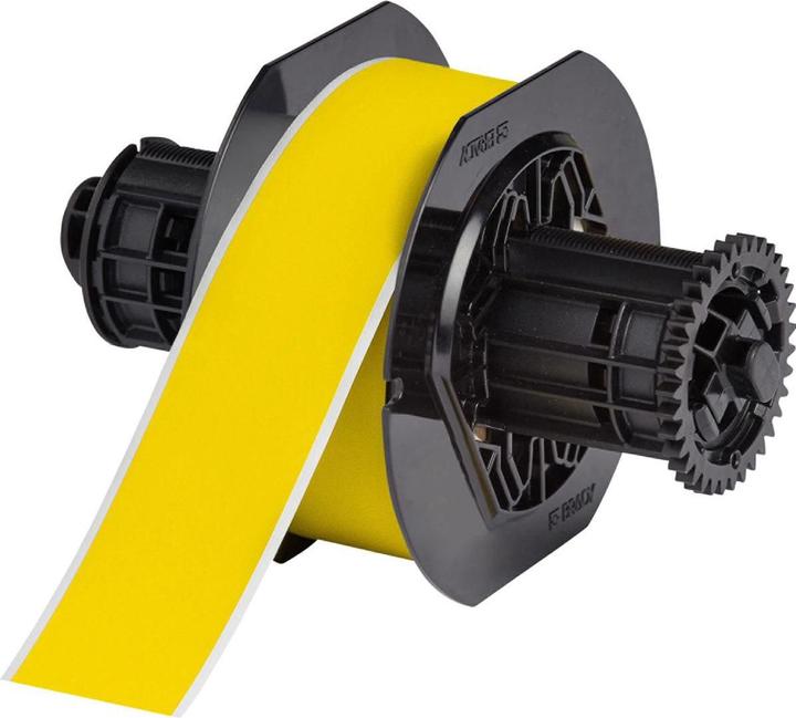 Produktbild Brady B33C-1500-472YL, Polyimid, Gelb, matt, 38.10 mm x 25.91 m, permanent, Endlos (48.26 mm)
