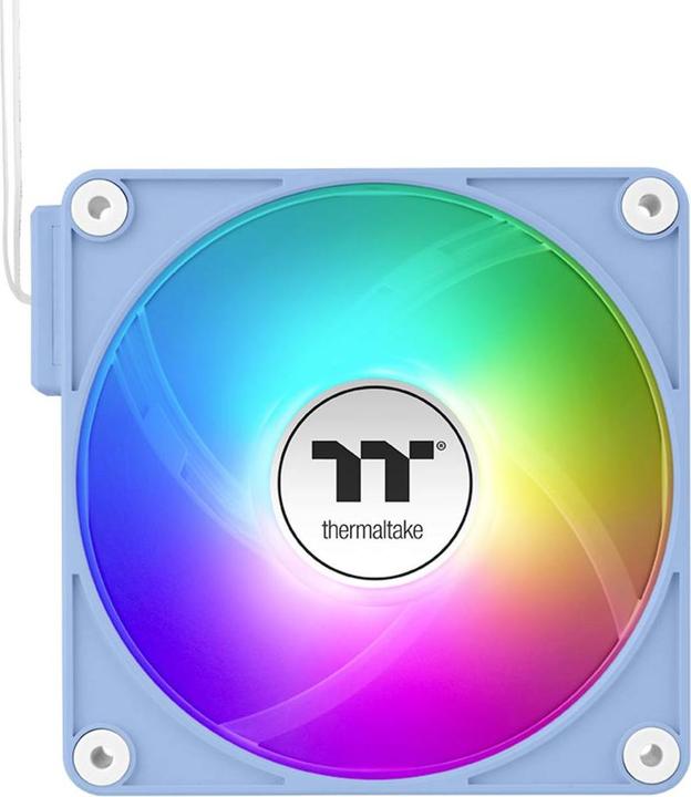 Actual product image Thermaltake TT CT120 EX ARGB Sync PC Cooling Fan 3 Pack Hydrangea Blue (120 mm, 3x)