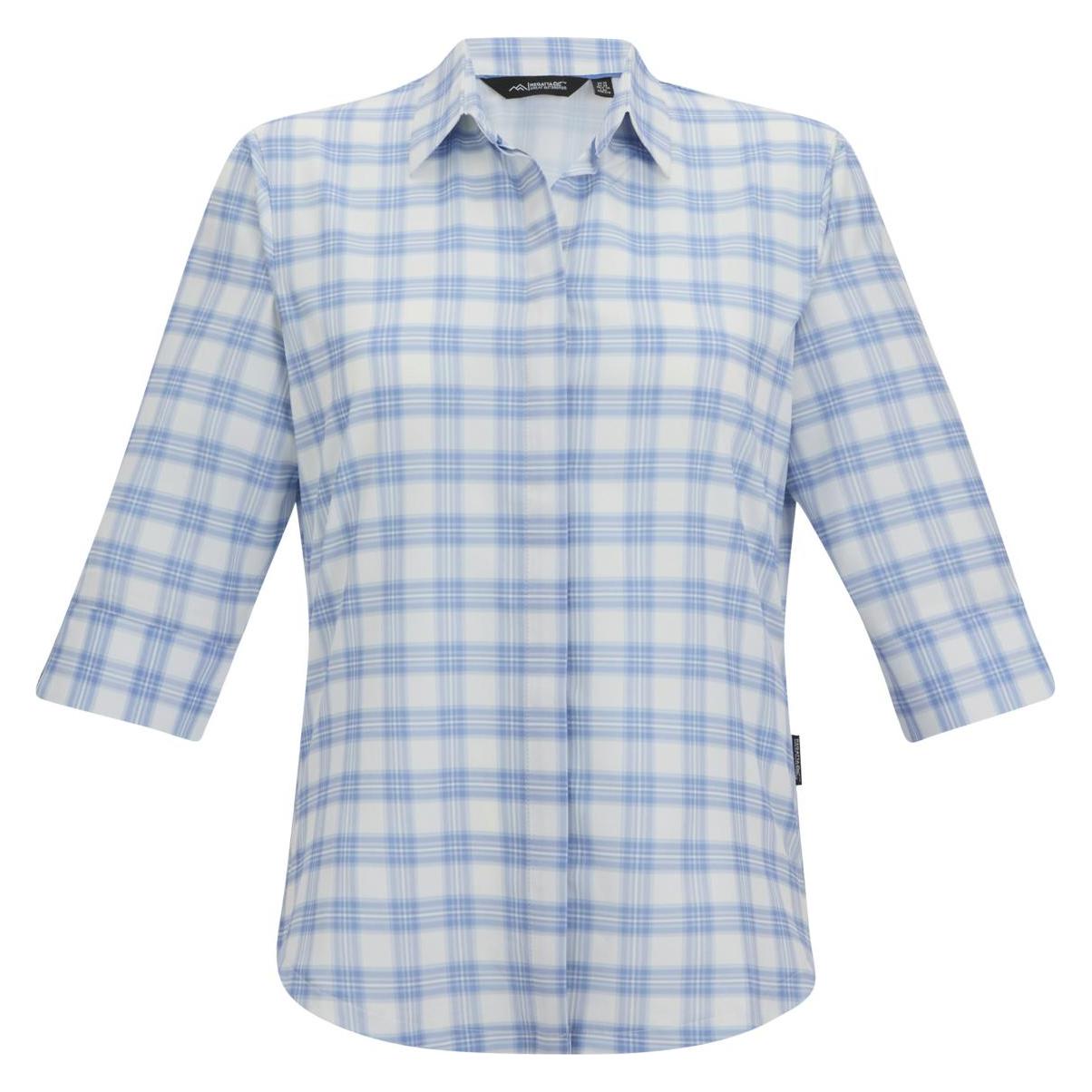 Regatta, Damen, Blusen, Keralin, Blau, Weiss, (48)