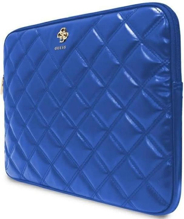 Produktbild Guess Sleeve GUCS14ZPSQSSGB 14" niebieski/blue Quilted 4G (14")