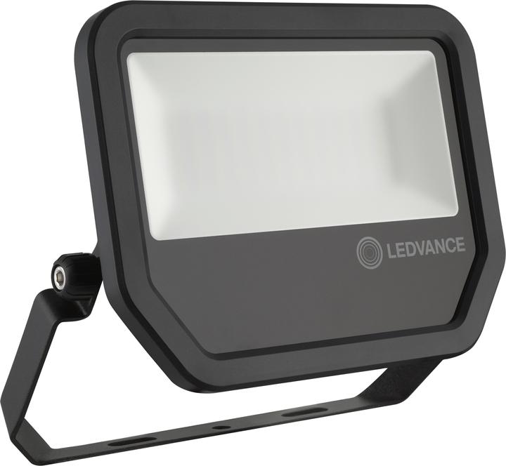 Produktbild Ledvance LED Flutlichtstrahler FL PFM 50 W 3000 K SYM 100 BK Warmweiss (5500 lm, IP65)