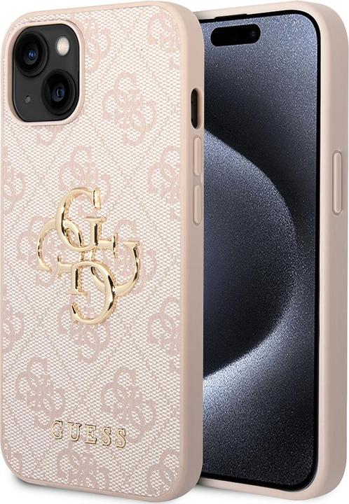 Coqu GUSS compatibl avc MagSaf pour Appl iPhon 15 - Ros