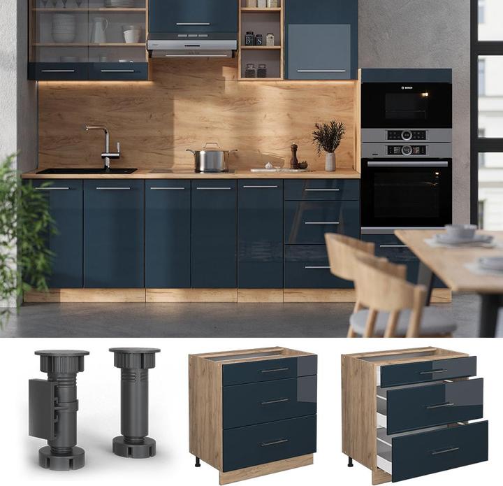 Actual product image Vicco Küchenunterschrank Fame-Line (80 x 60 x 81.5 cm)