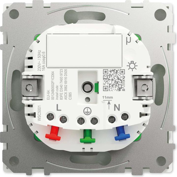 Actual product image Merten Socket outlet SCHUKO 16A System Design lotus white