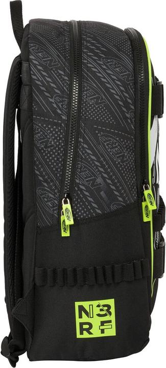 Produktbild Nerf Schulrucksack Get ready Schwarz 31 x 44 x 17 cm