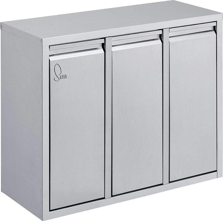 Produktbild Svita Abfallsammler, H3X15 (45 Liter) Silber (45 l)