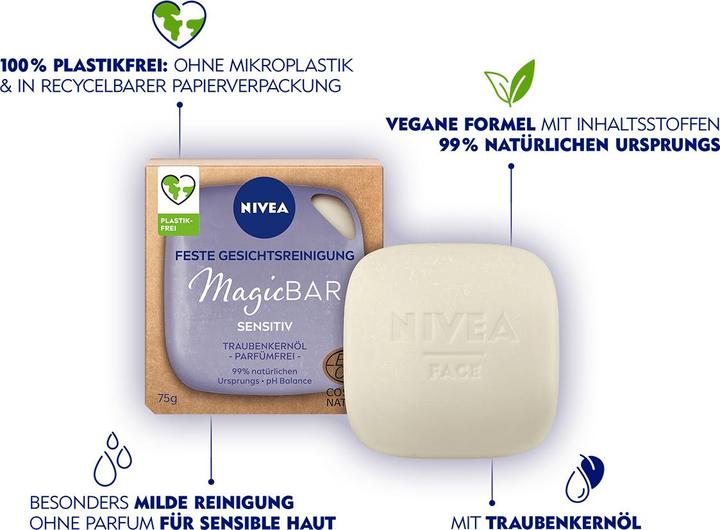 Produktbild NIVEA Magic Bar Sensitiv (Öl)