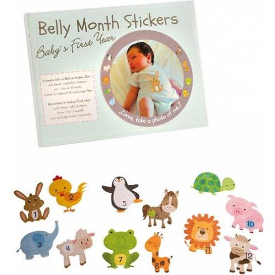 Magni, Sticker, Babysticker Meilensteine 12 Tiersticker