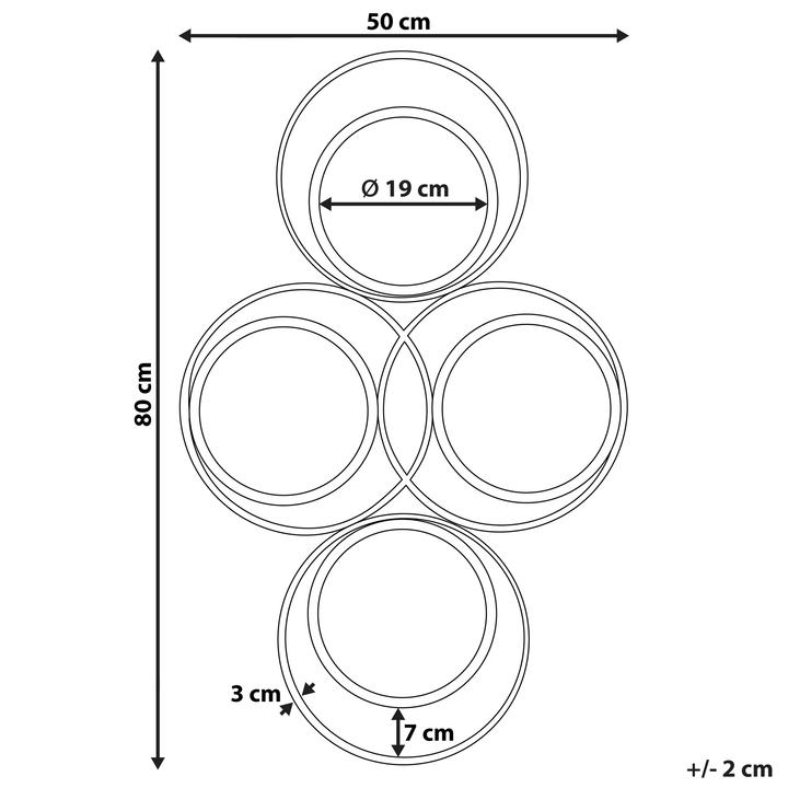 Immagine prodotto Beliani Lescar (50 x 80 cm)