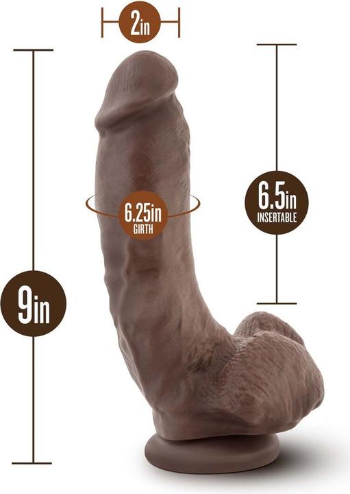 Image du produit Blush Coverboy The Mechanic - 9 Pouces Réaliste Suction Cup Harness Compatible Dildo Sex Toy pour Hommes