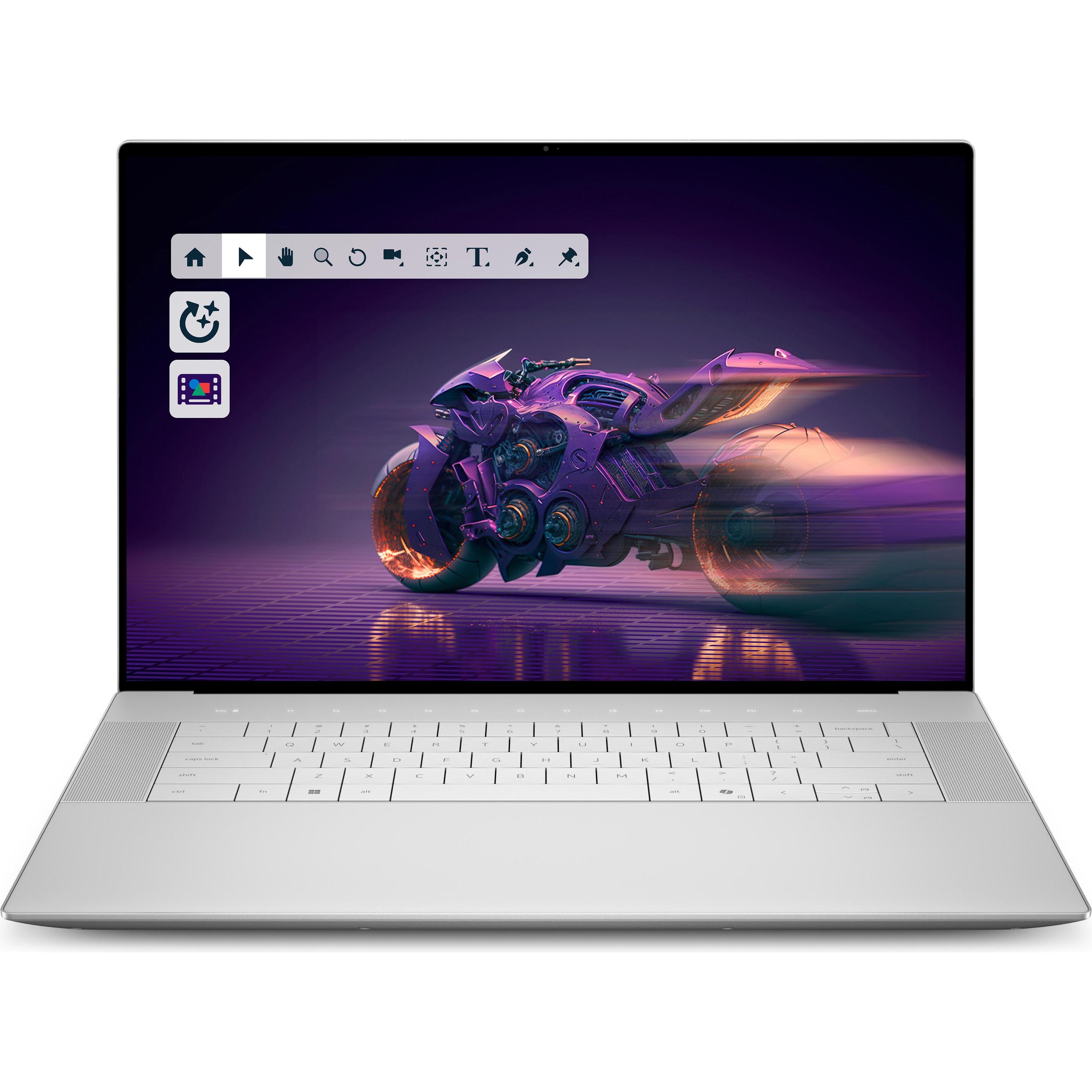 Dell 16 PREMIUM DA16250 U9-285H (16.30", 2000 GB, 64 GB, DE, Intel Core Ultra 9 285H), Notebook, Sil