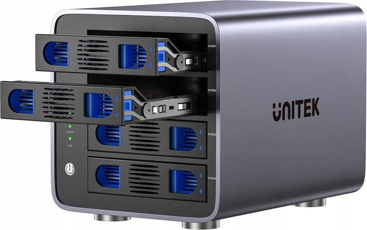 Produktbild Unitek RAID-Gehäuse USB-C für SATA-Laufwerk 80TB (3.5")