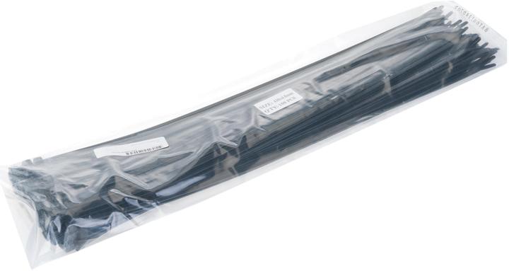 Actual product image VR-Technics Cable tie 430 x 4.8mm, black, 100 pieces (Plastic cable ties, 430 mm, 100 pcs.)