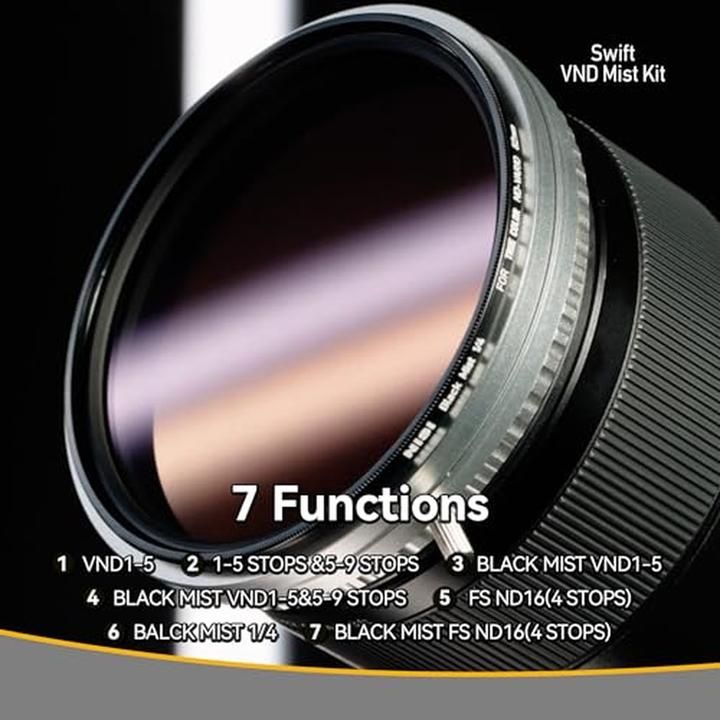Produktbild Nisi Black Mist (67 mm, Black Mist Filter, 67 mm)