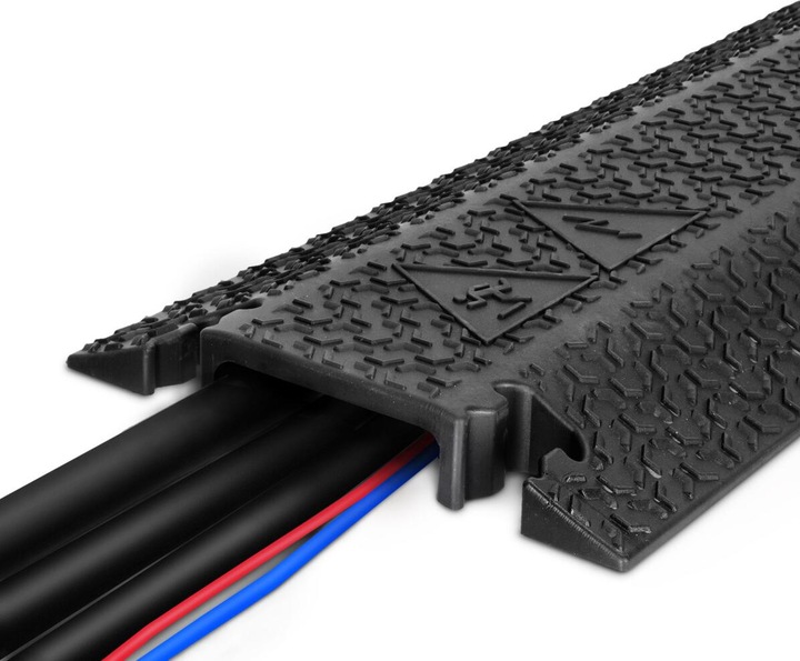 Actual product image Defender XPRESS 100 BLK - XPRESS drop-over cable bridge 100mm, black (Cable bridge, 100.50 cm)