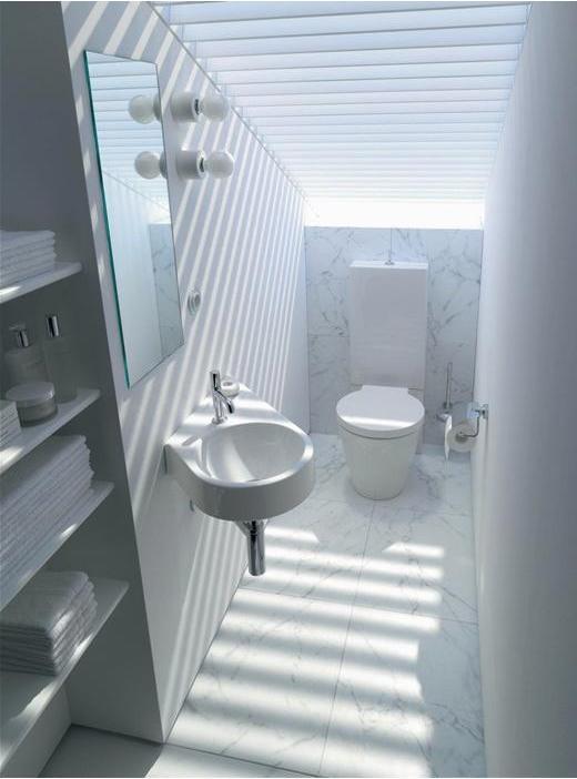 Actual product image Duravit Flushing cistern STARCK 1 390x125mm lever handle PURO A l.d. white