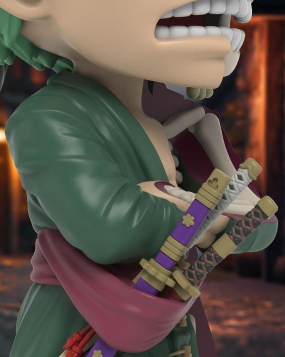 Actual product image Mighty Jaxx One Piece XXRAY Figure FHD Wanted Series - Zoro 15 cm