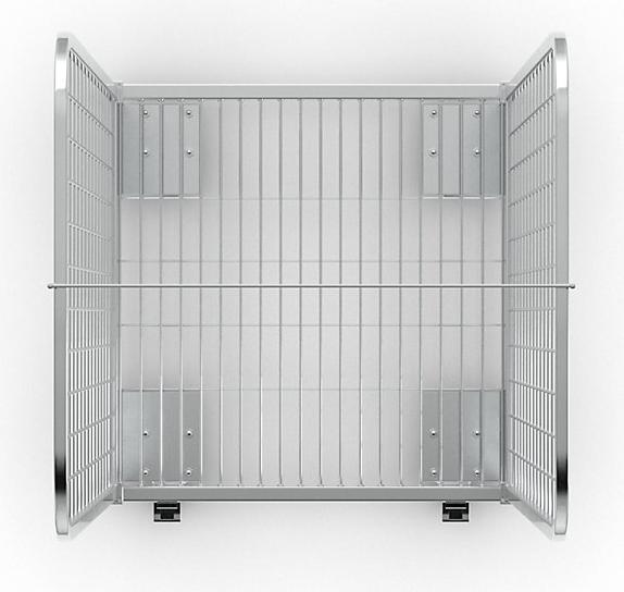 Produktbild kaiserkraft Stahlrollbehälter (500 kg)
