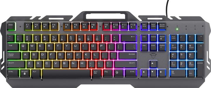 Actual product image Trust Gxt853 Esca Metal Keyboard Nd (Cable)
