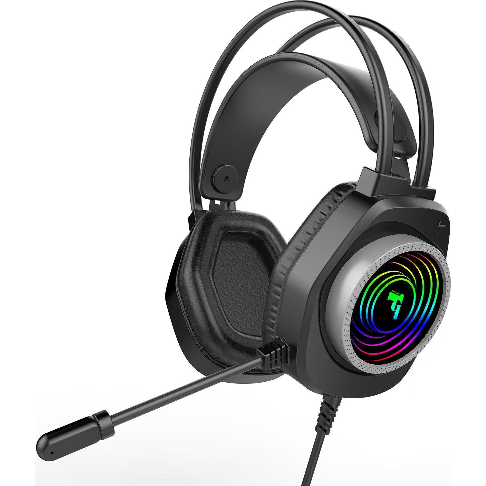 Swissten Gaming Headset GUNNER, Cuffie da gaming