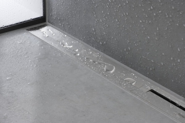 Image du produit hansgrohe HG Caniveau de douche RainDrain Flex kb. Wd-mon 900mm inox brossé (900 mm)