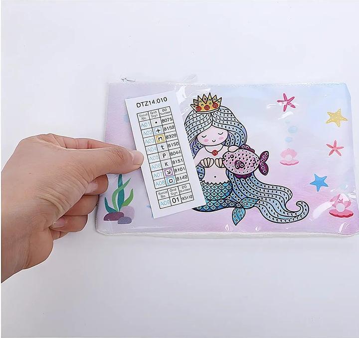 Actual product image Diamond Dotz Diamond Painting case mermaid