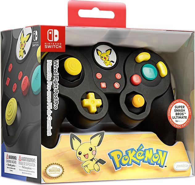 Produktbild PDP Pad Fight Pad Pro Super Smash Bros Pichu (500-100-EU-D11) (Switch)
