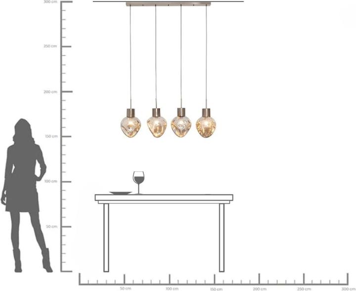 Image du produit Kare Design Lampe à suspendre Supernova Smoky 110cm (E27)