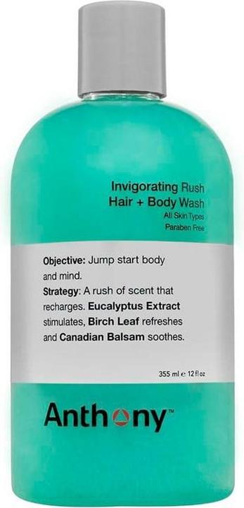 Immagine prodotto Anthony Invigoration Rush Shampoo per capelli e corpo 355 ml (355 ml)