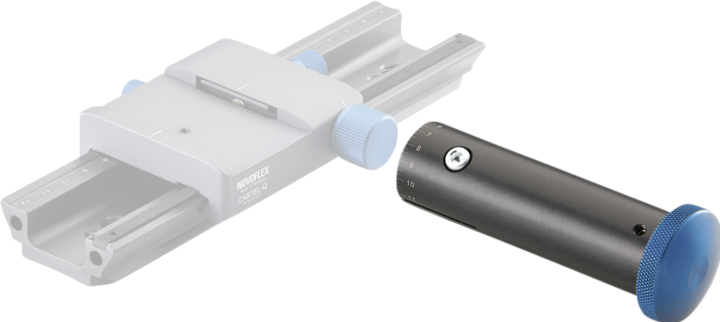 Actual product image Novoflex Cast-Fine fine adjustment handle for CASTEL Q