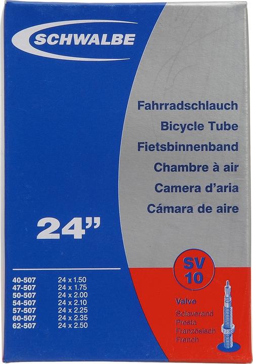 Actual product image Schwalbe Sv10 40/62-507 (Presta (SV), 24", 40 mm)