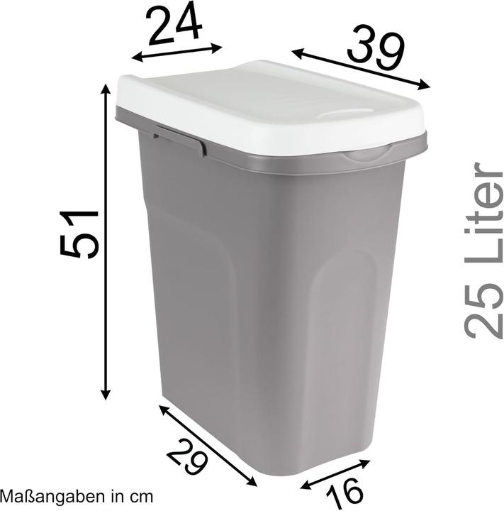 Produktbild Hummelladen Küchen-Mülleimer mit Deckel (25 l)
