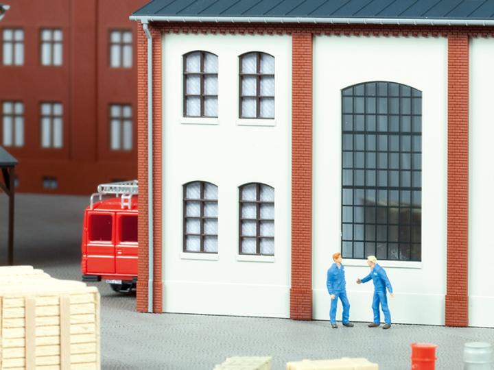 Produktbild Auhagen H0 Fenster Kunststoffbausatz 8