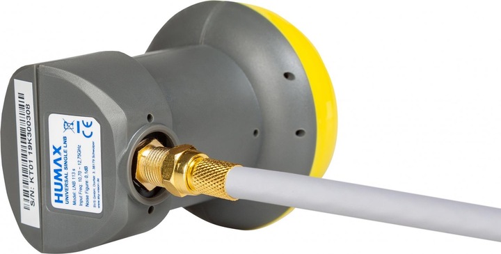 Actual product image Humax Universal LNB, weather protection, LTE filter (Single LNB)