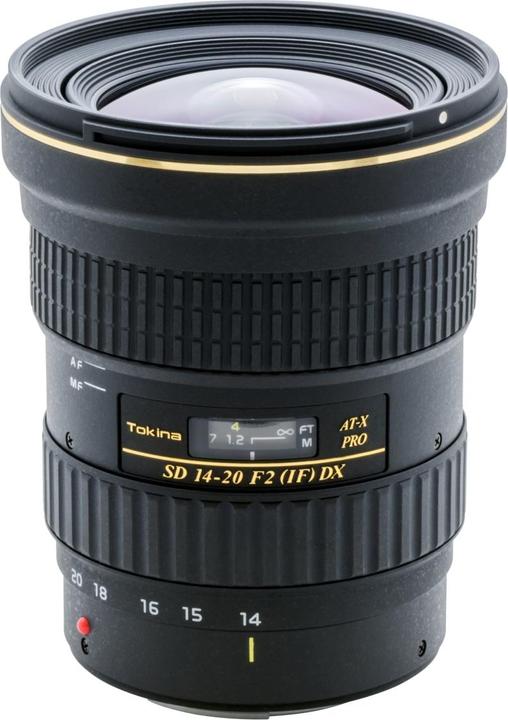 Actual product image Tokina AT-X 14-20 F2 PRO DX - Canon (Canon EF, APS-C / DX)