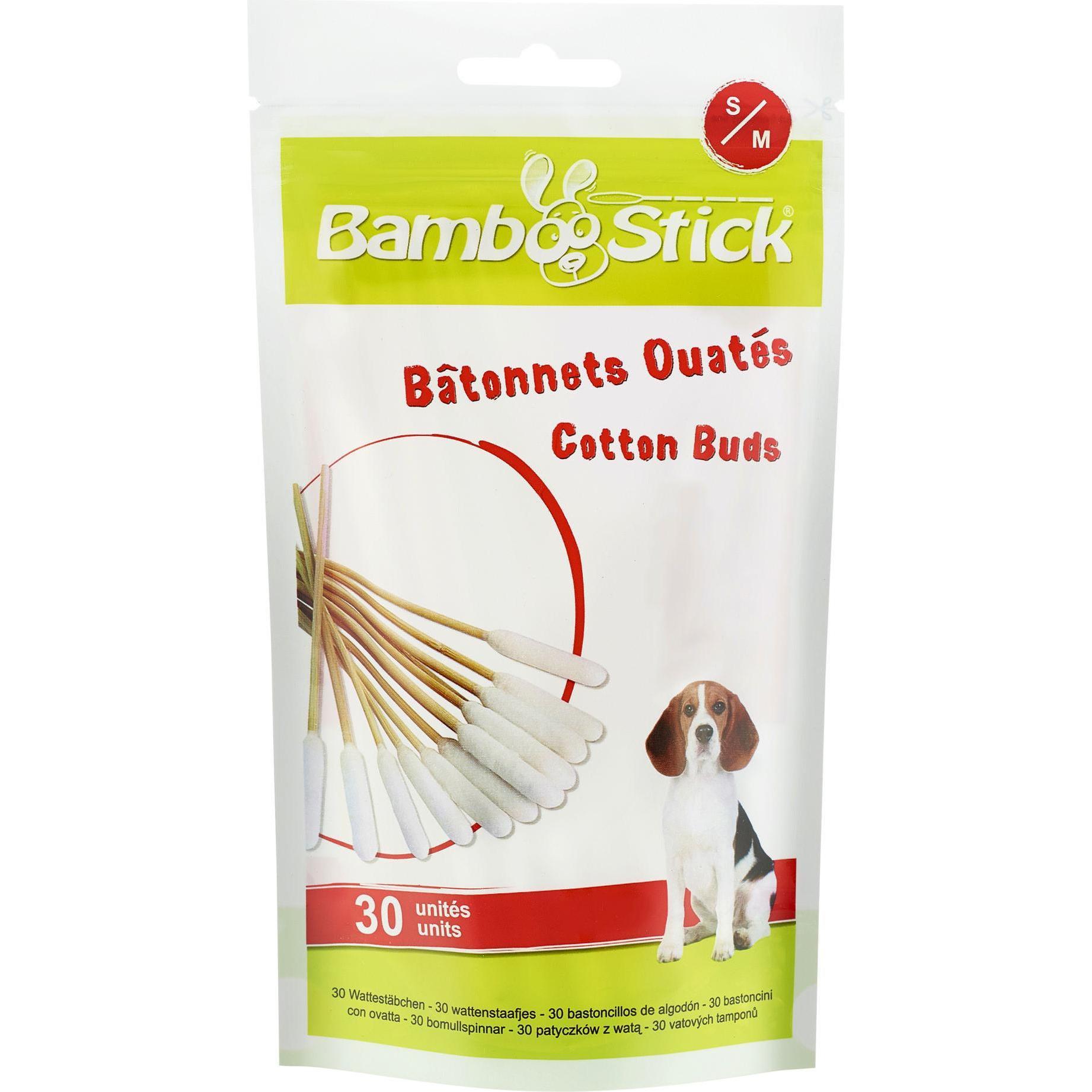 Kerbl Bamboo Stick Wattestäbchen (Hund), Tierpflegemittel
