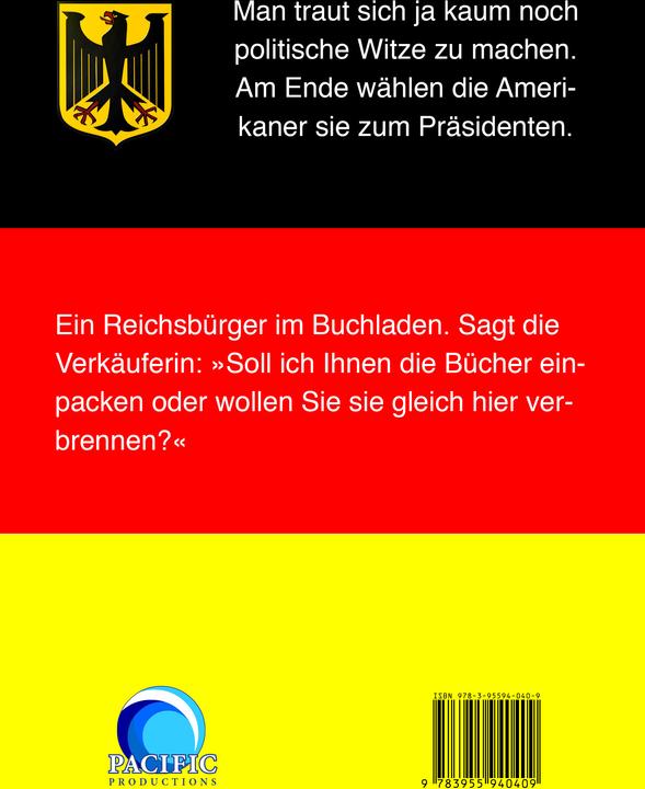 Produktbild Witze zur Wahl 2017 (Deutsch, Hugo Egon Balder, Jacky Dreksler, 2017)
