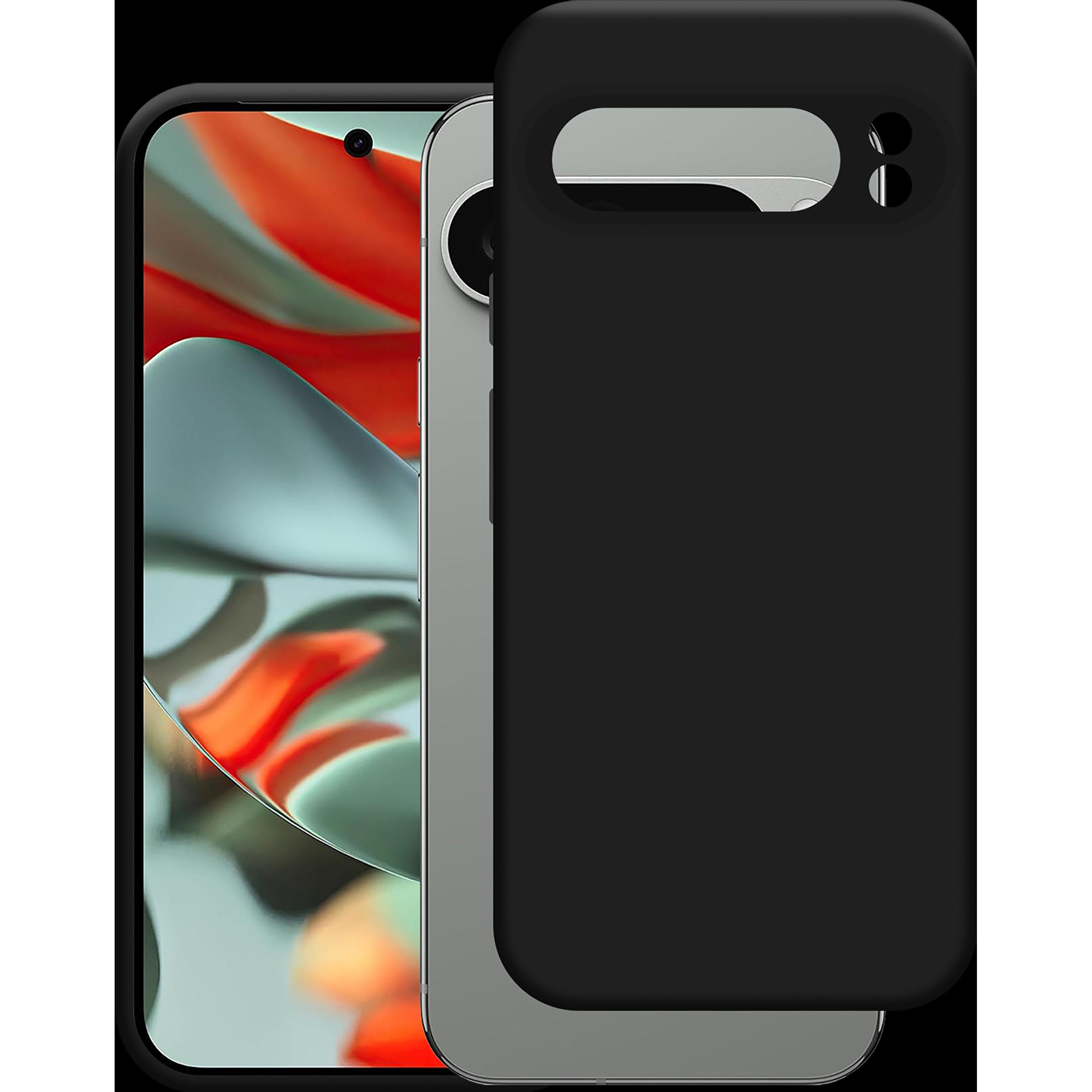 Cazy Soft TPU Schutzhülle (Google Pixel 9 Pro XL), Smartphone Hülle, Schwarz