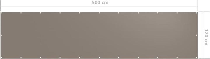 Produktbild vidaXL Sichtschutz Balkon (120 cm)