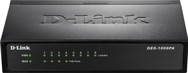 Produktbild D-Link 8-PORT LAYER2 POE (8 Ports)