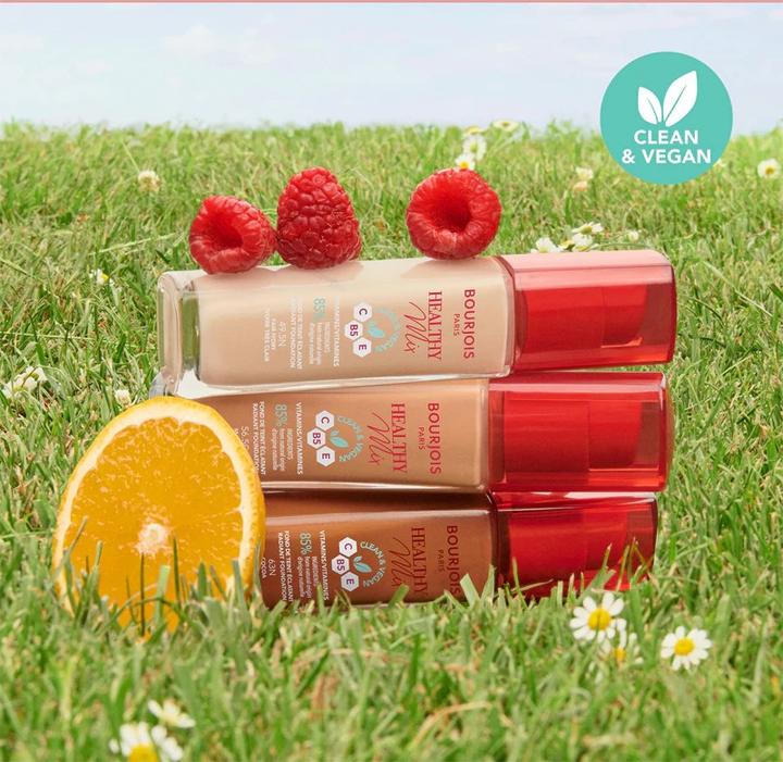 Immagine prodotto Bourjois Fondotinta radiante Healthy Mix Clean & Vegan (052W Vaniglia, 52 Vaniglia, 52-vaniglia, 52W Vaniglia, Nº 52-Vanilla, Vaniglia)