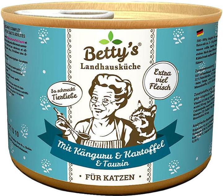 Actual product image Betty's Landhausküche Betty's country kitchen kangaroo 200g (Adult, 1 pcs., 200 g)