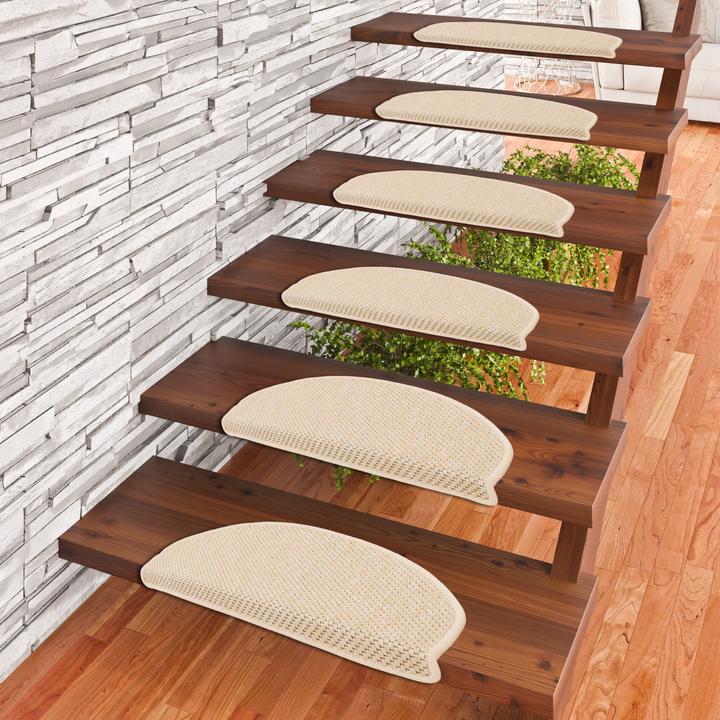 Actual product image Pergamon Bentzon flat weave step mats set of 15 (24 x 65 cm)