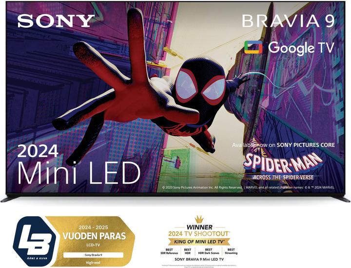 Produktbild Sony K-85XR90 (85", Bravia 9, QLED, Mini-LED, 4K, 2024)