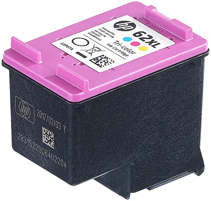 Actual product image HP 62xl (M, C, Y)